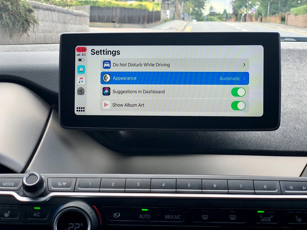 Carplay bmw i3