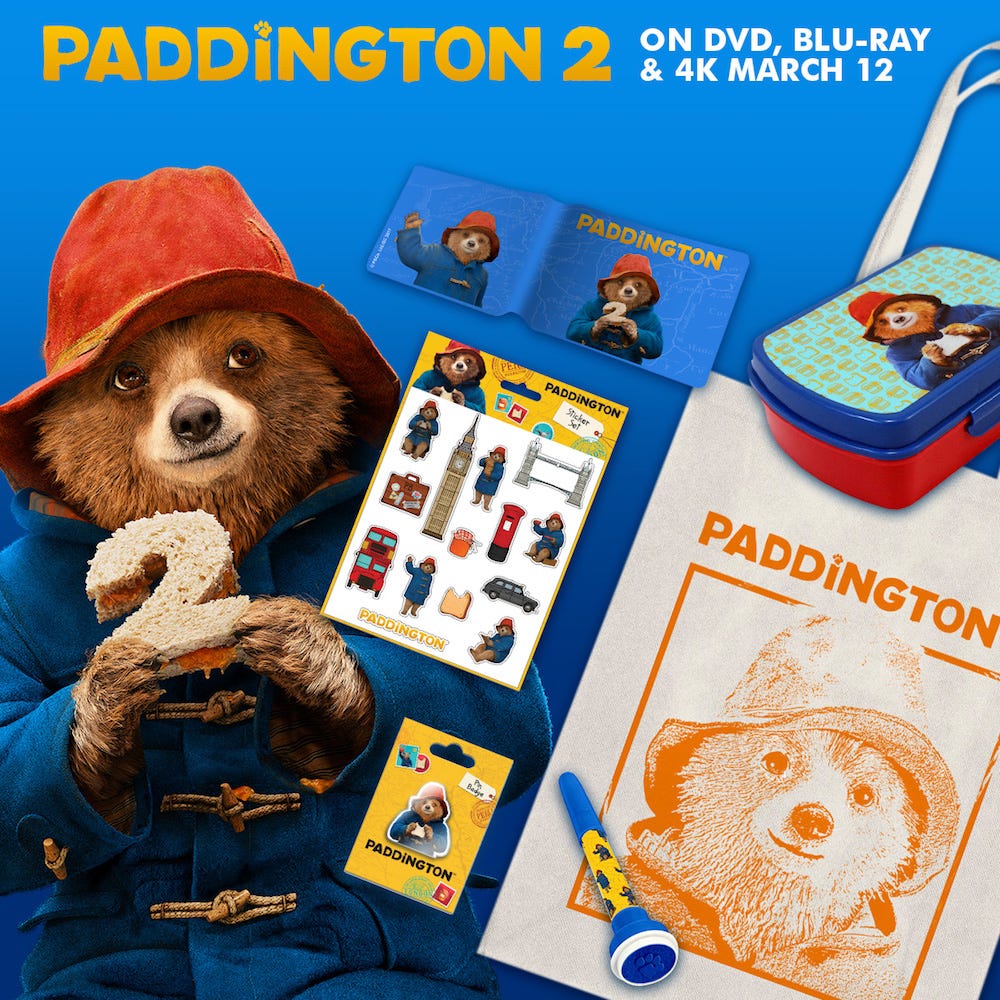 PADDINGTON 2 canvas bag Paddington Bear movie