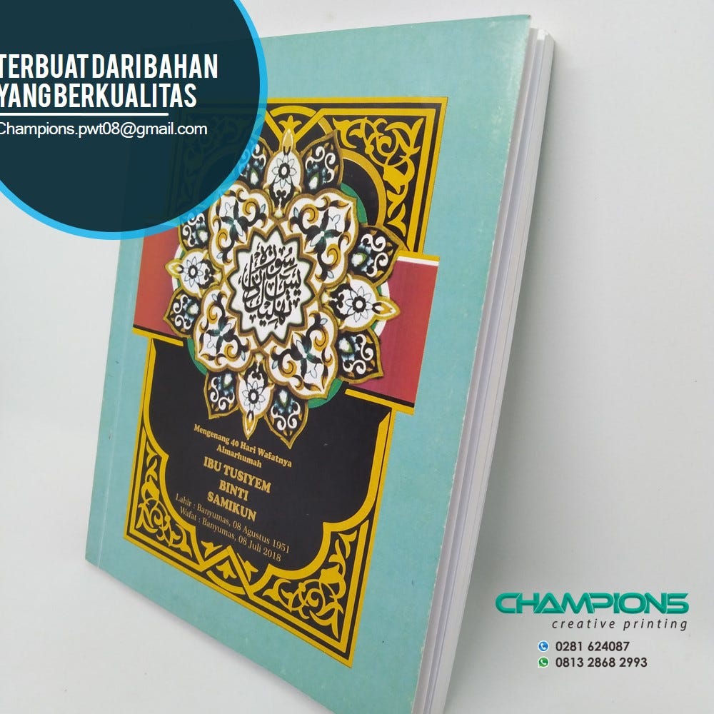 Terbaru Wa 62 813 2868 2993 Jasa Cetak Buku Yasin Fadhilah Dan Tahlil Di Kota Semarang By Abdullah Rio Alfredo Medium