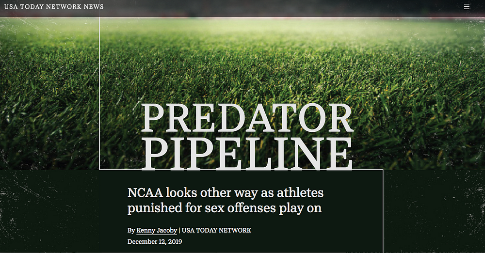 How investigative solutions reporting helped spur congressional action and a push for policy change at the NCAA