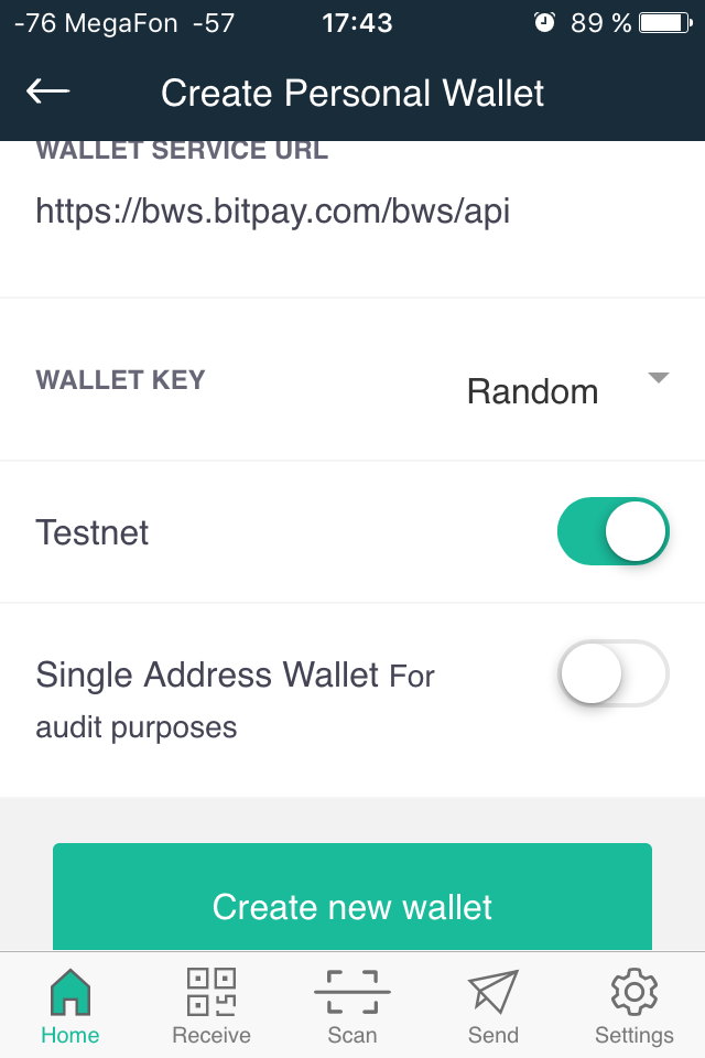 How To Set Bitcoin Testnet Wallet On Your Smartphone With Btc Test - 