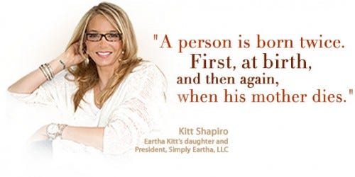 Kitt Shapiro Talks About Her Famous Mother Eartha Kitt By Kitt Shapiro Medium