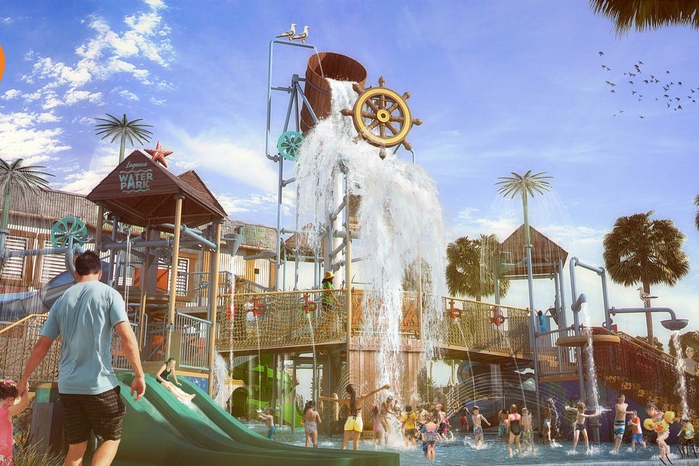 Laguna Water Park Dubai Is The Newest Waterfront Area Of The