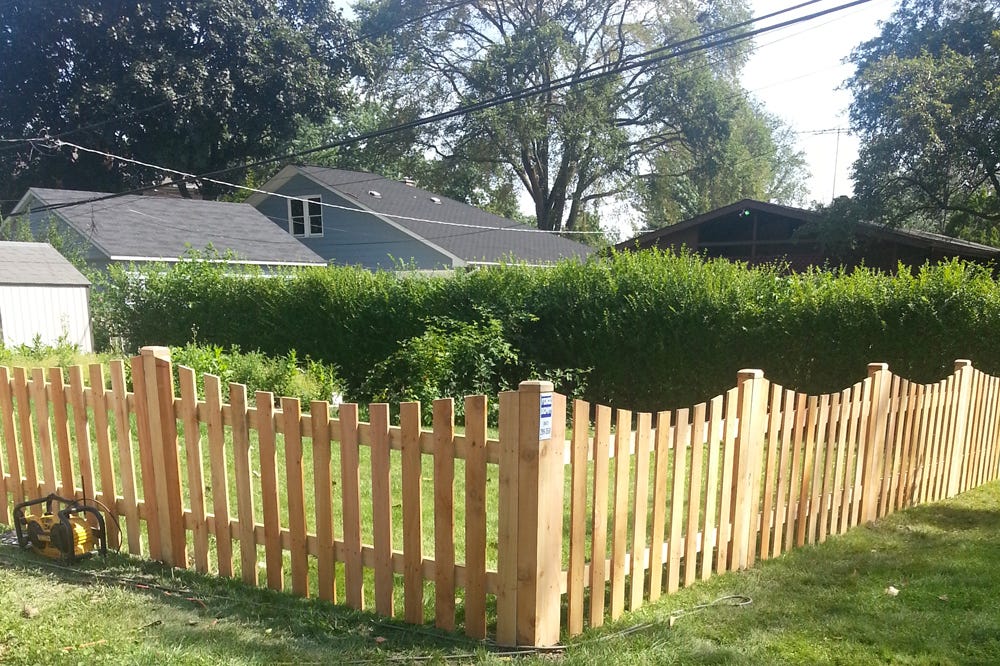 Best Wood Fence Repair In Glenview Il 847 299 3550
