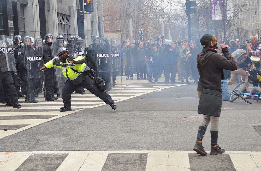 From the Front Lines of Inauguration Day: | by Scott Rodd | Medium