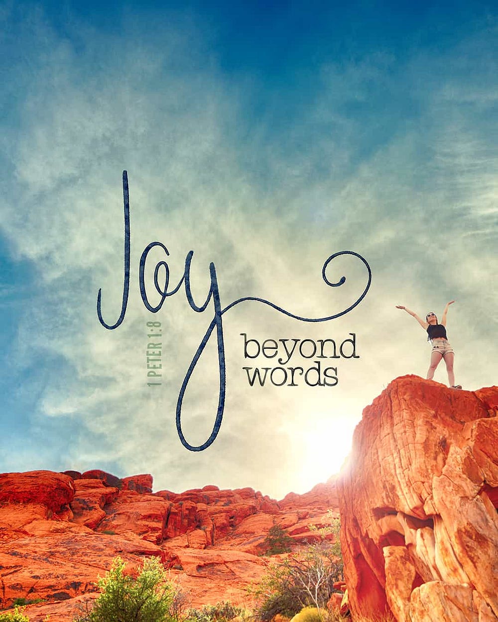 Joy beyond words — small voice today