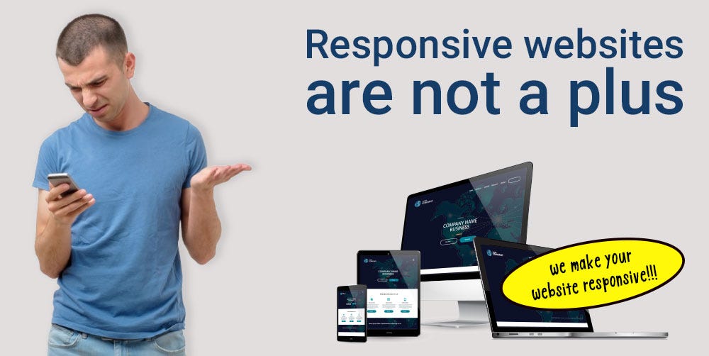 Responsive websites are not a plus | by Wagner Rosati | Bootcamp
