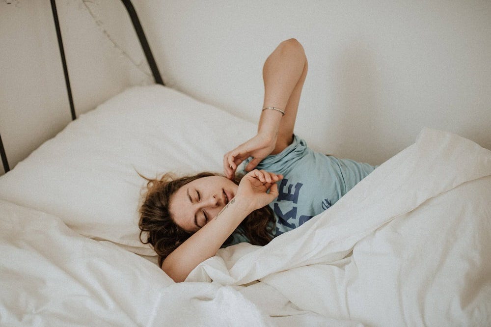 sleeping with clip in hair extensions