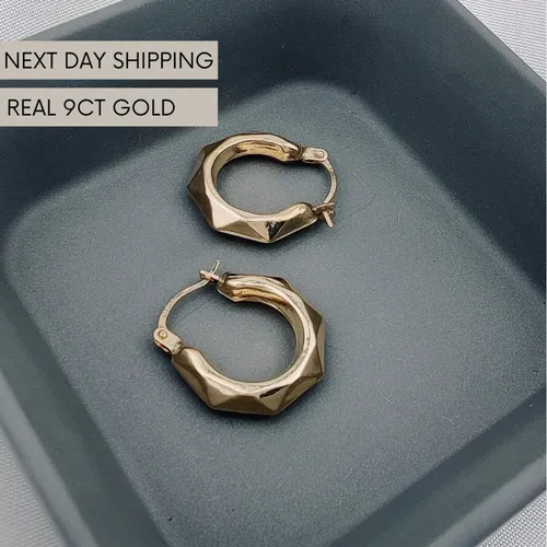 Solid Gold Earrings