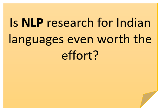 Nlp For Indian Languages Join Me In Exploring The Need The By Navkiran Singh Towards Data Science Nlp For Indian Languages Join Me In Exploring The Need The By Navkiran Singh Towards Data Science