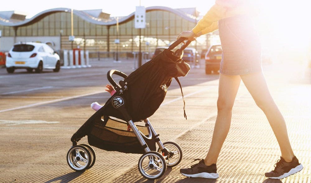 electric baby stroller