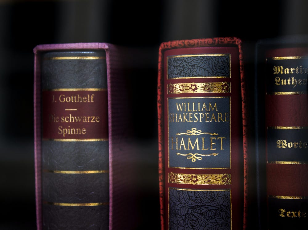 Some book spines