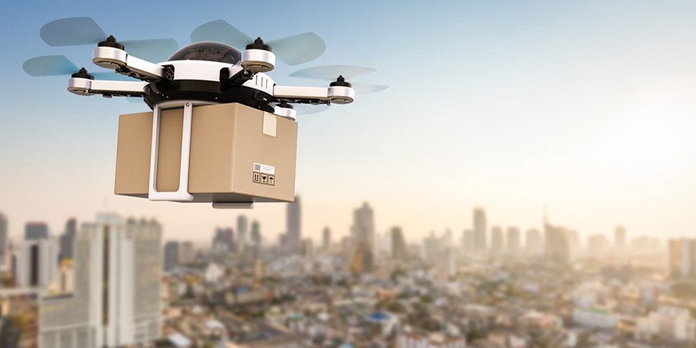 The Importance and Future of Drone in Cargo Transportation | by Ahmet Konak  | Medium