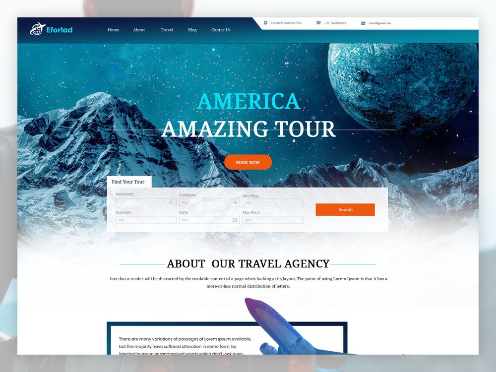 Travel Agency Website >> Eforlad Free Travel Agency Psd Html Design Free Html Travel Agency Website >> Eforlad Free Travel Agency Psd Html Design Free Html