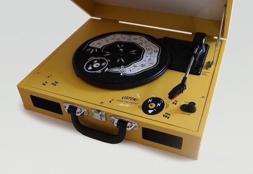 Baby S First Record And Record Player By Oliver Wang Cuepoint Medium