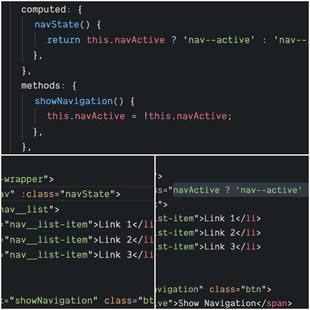 Conditional CSS class rendering in Vue.js | by Nico Meyer | Medium