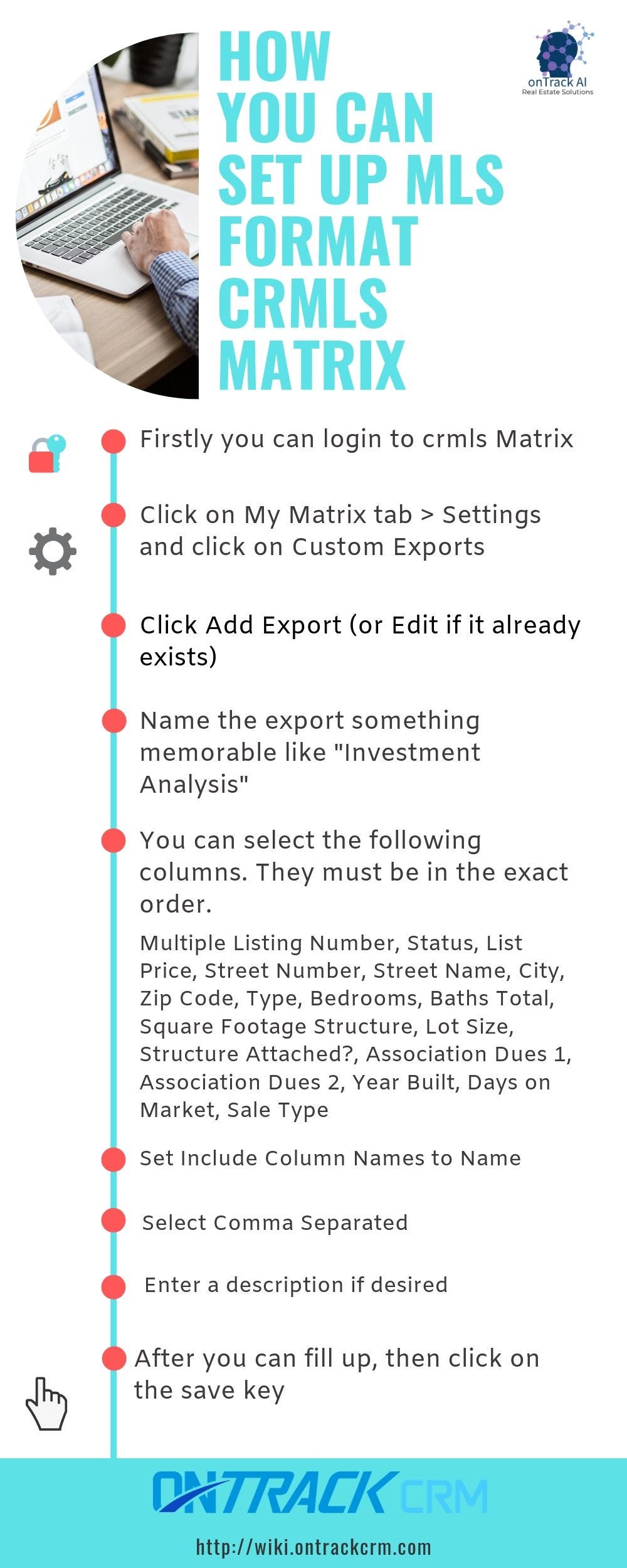 How You Can Set up MLS Format CRMLS Matrix onTrack CRM by onTrack