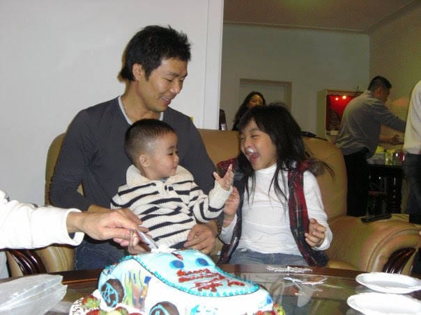 My father, brother, and I back in 2010. I still love flannel to this day.