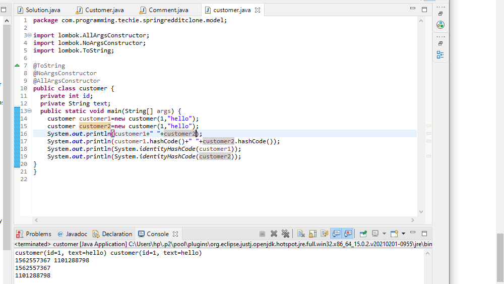 LOMBOK API. Java Beans by Quree kumari Medium