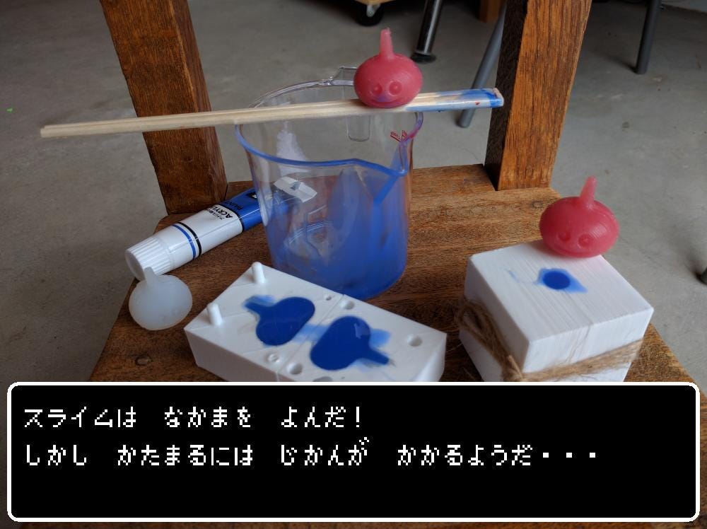 3dプリント鋳型でシリコンフィギュアを作る実験 手作り石鹸を作るワークショップの準備をしながら シリコン型に直接流し込むようなこ By Daisuke Motohashi Kamiyamamakerspace Medium