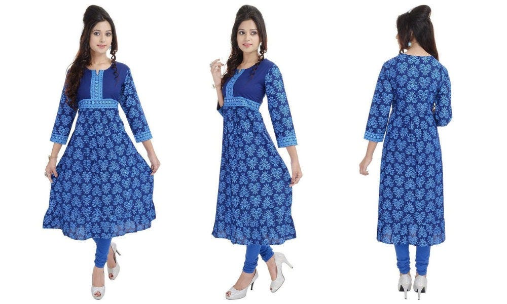 floral designs kurtis