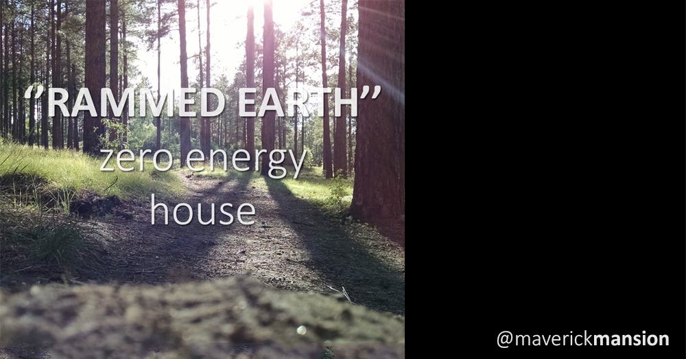 Rammed Earth might look like the “ultimate luxury” . zero energy ...