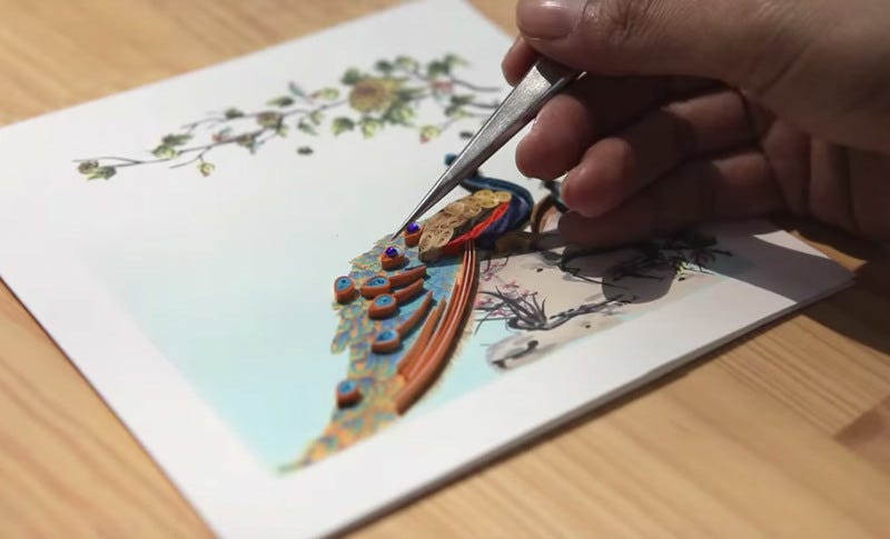 How To Make Quilling Cards In 5 Easy Steps By Left Side Of Fashion Com Medium