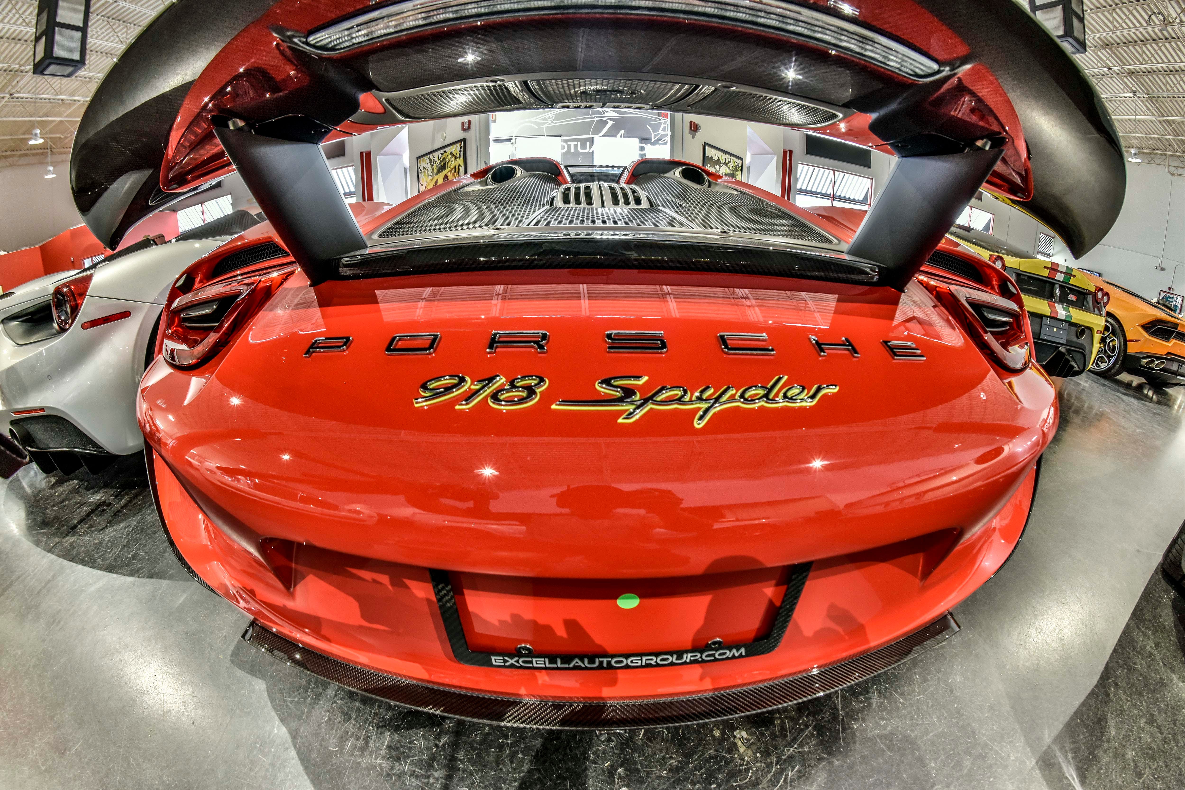 2015 Porsche 918 Spyder Hybrid 360 Virtual Interior