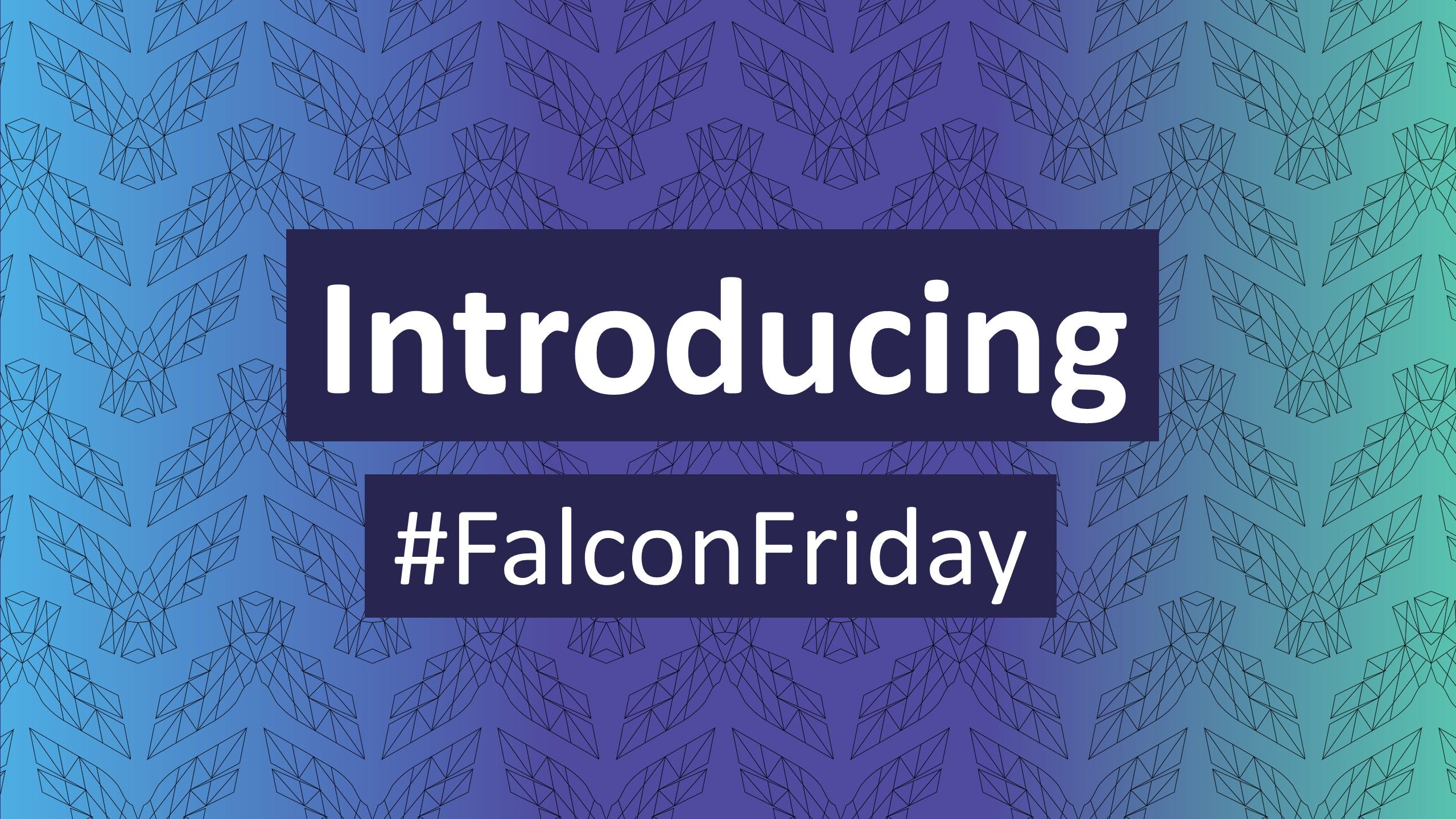 Introducing: Falcon Friday