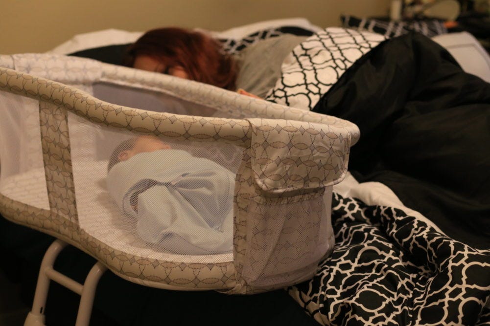 breastfeeding bassinet