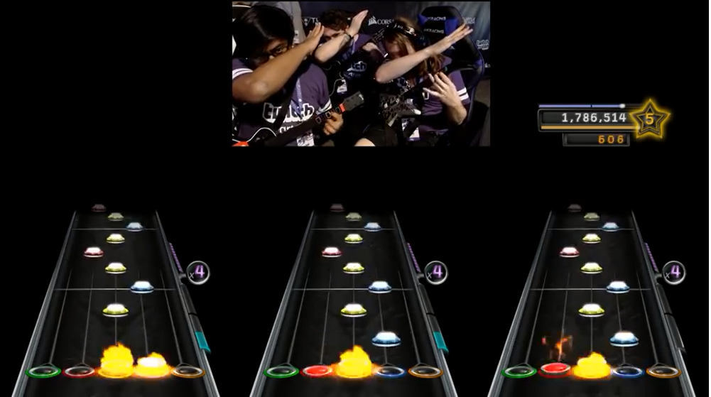 This is esports: Guitar Hero edition - lowercase esports