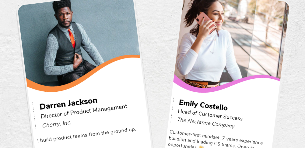 8 Examples of Business Cards for Job Seekers - by Mel ...