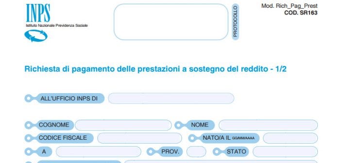 modello u1 inps