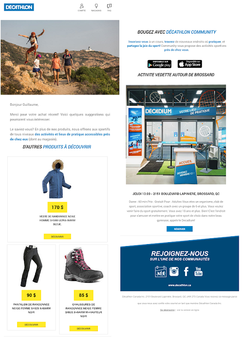 decathlon corporate website