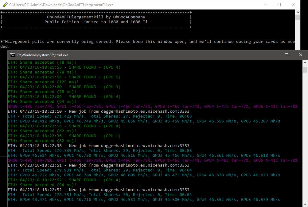 Optimize Memory Timings on Nvidia GDDR5X GPUs With OhGodAnETHlargementPill  | The Crypto Blog