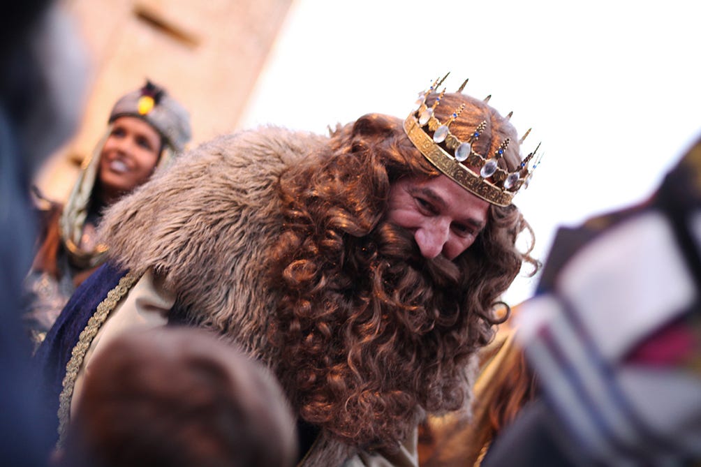 venta de juguetes para cabalgata de reyes