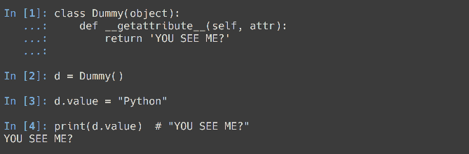 Python __getattr__ and __getattribute__ magic methods - Amir Masoud ...