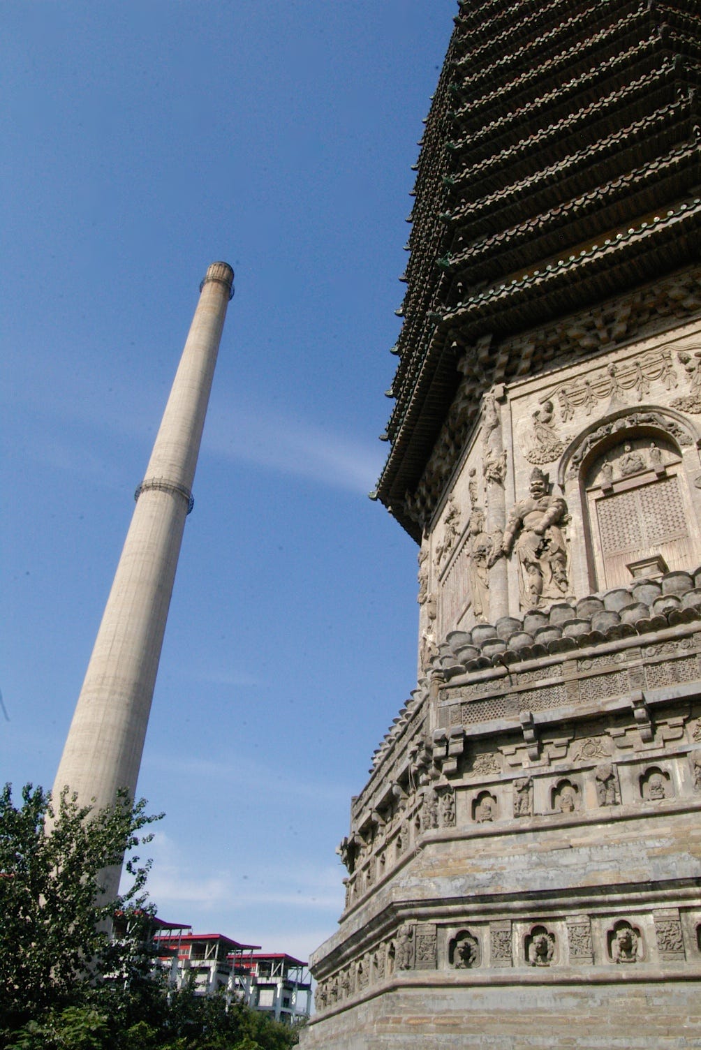 Tianning Si Pagoda 天宁寺塔 天宁寺前街乙3号 Part Of A Better Guide To By Peter Neville Hadley A Better Guide To Beijing Medium