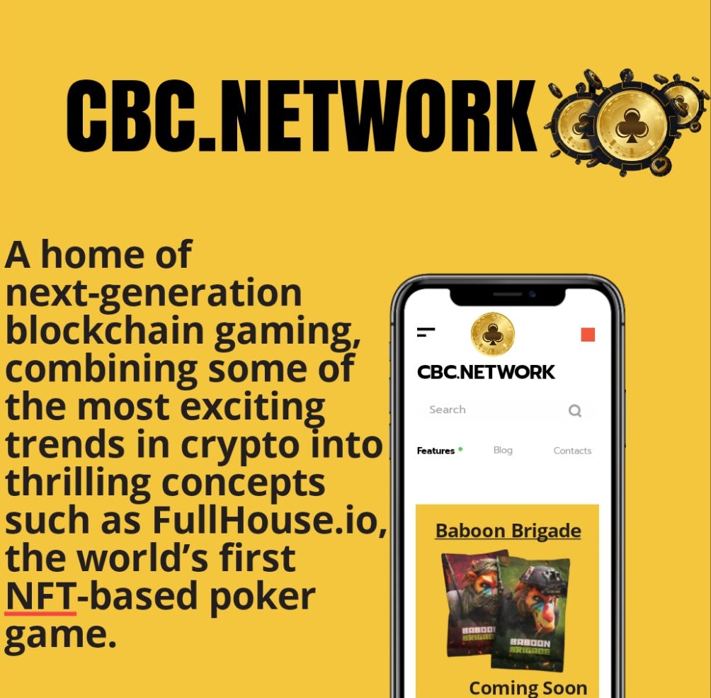 Have you staked your $CBC or do you have $CBC token in your Wallet ...