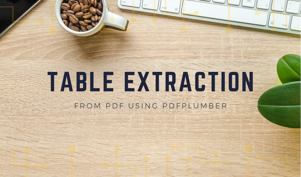 How to extract table from pdf using python pdfplumber | by Karthick Raj M |  Medium