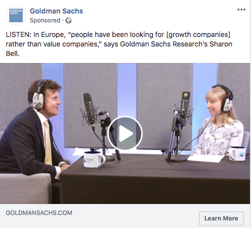Is 150 Year Old Goldman Sachs Showing Us The Future Of Financial Marketing By George Aliferis The Startup Medium