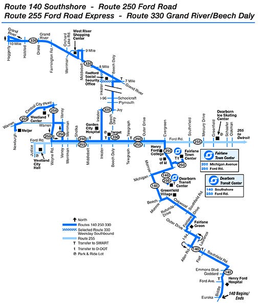 Smart Bus Route Map