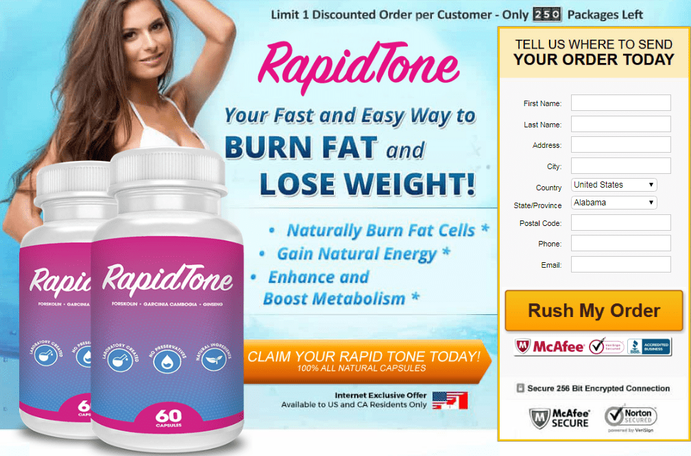 Weight Loss IS Rapid Tone Shark Tank SCAM? Diet Pills Reviews, Cost
