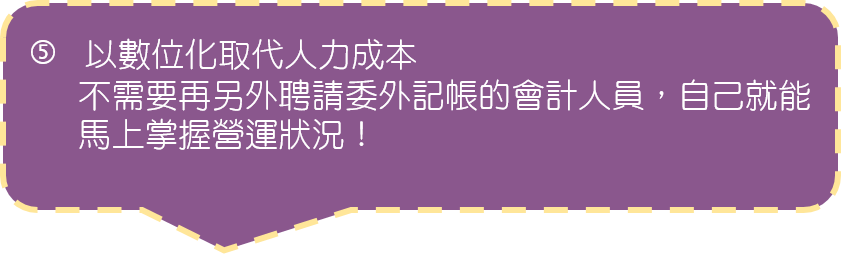 以數位化取代人力成本