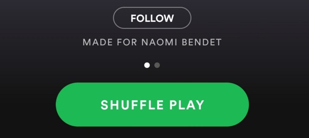 Is Spotify S Random Play Button Really Random By Naomi Bendet Ux Collective