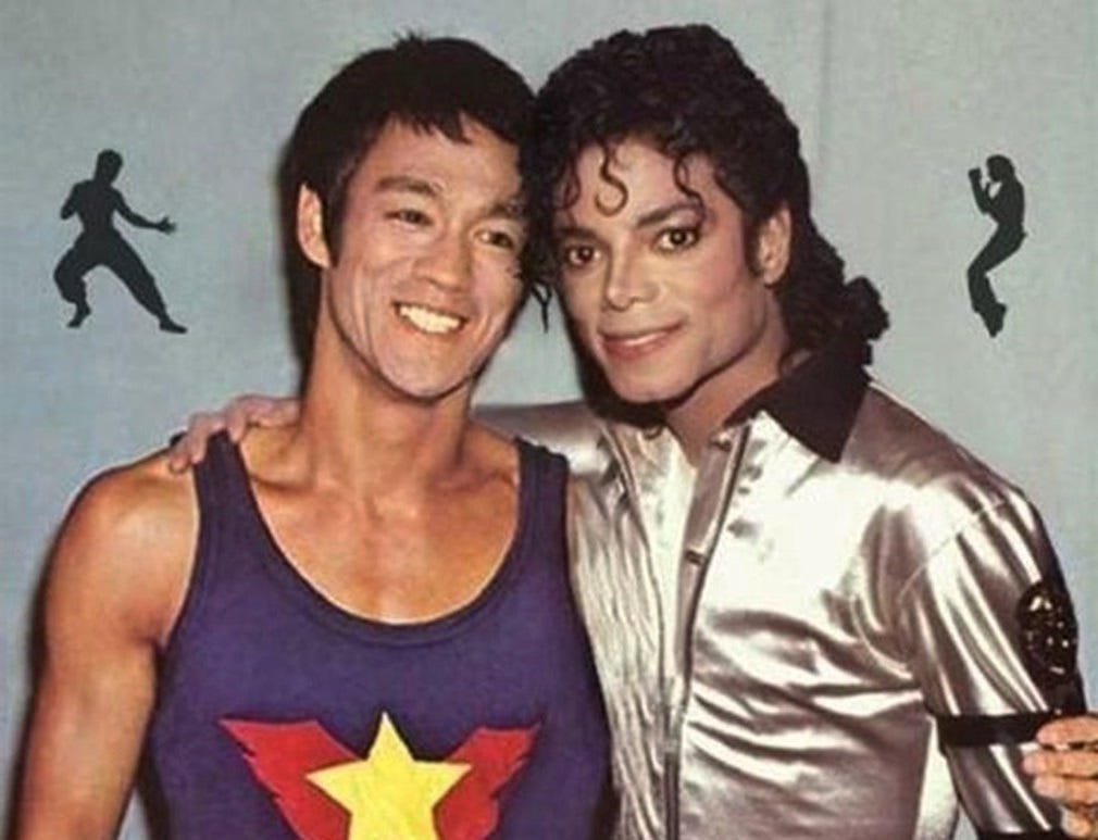 bruce lee michael jackson