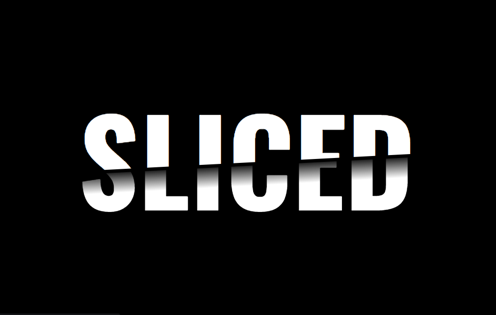 Sliced Text Effect - Allwebcodes - Medium