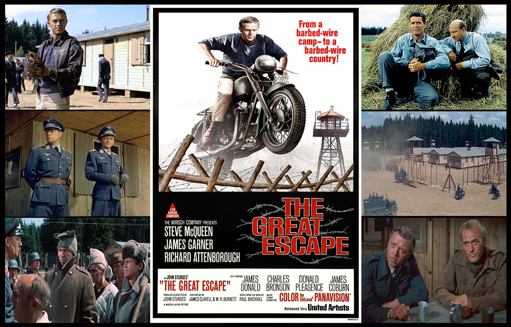 The Great Escape Charles Bronson Film Scene POSTER 