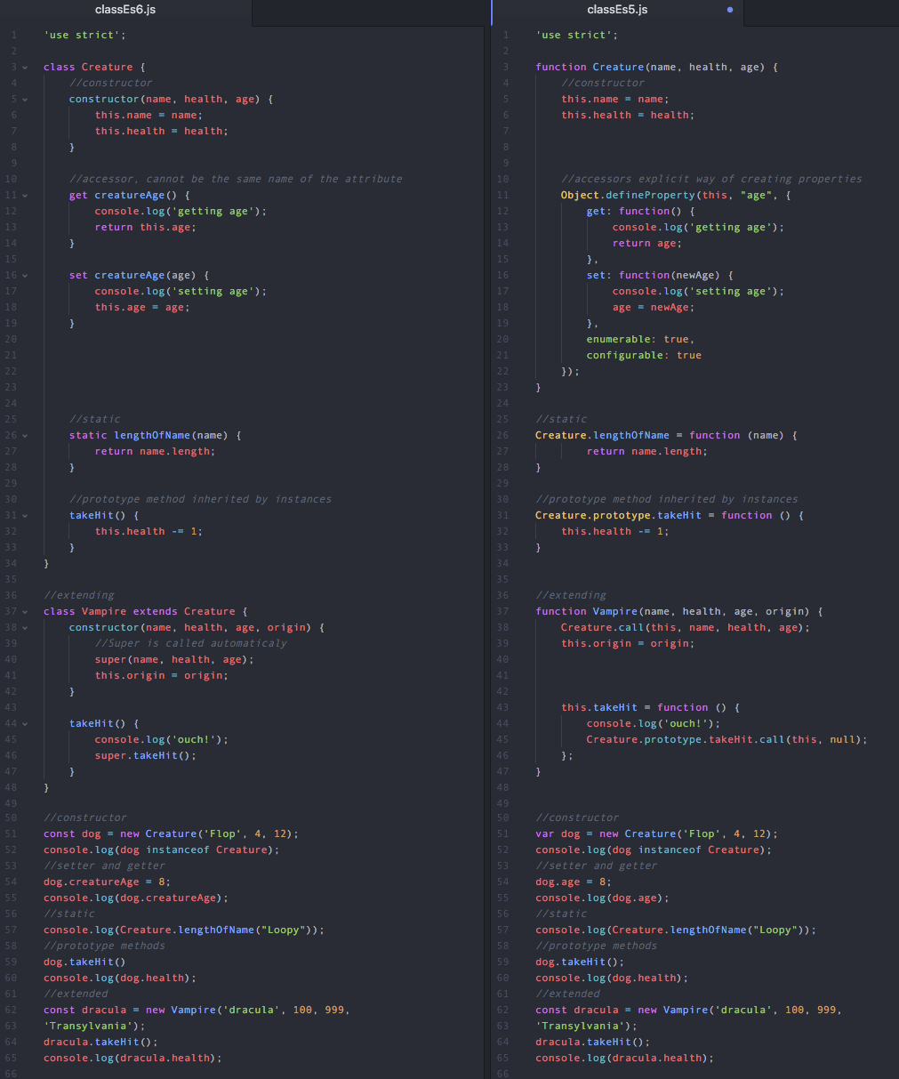 Classes in ES6. Object oriented programming is a… | by Jean Troiani ...