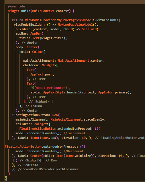 Simple MVVM in flutter with provider_architecture | by Harbdollar | Medium